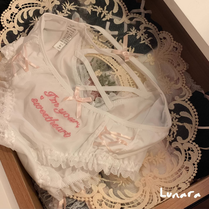 Black & Pink – Lolita Lace Panties