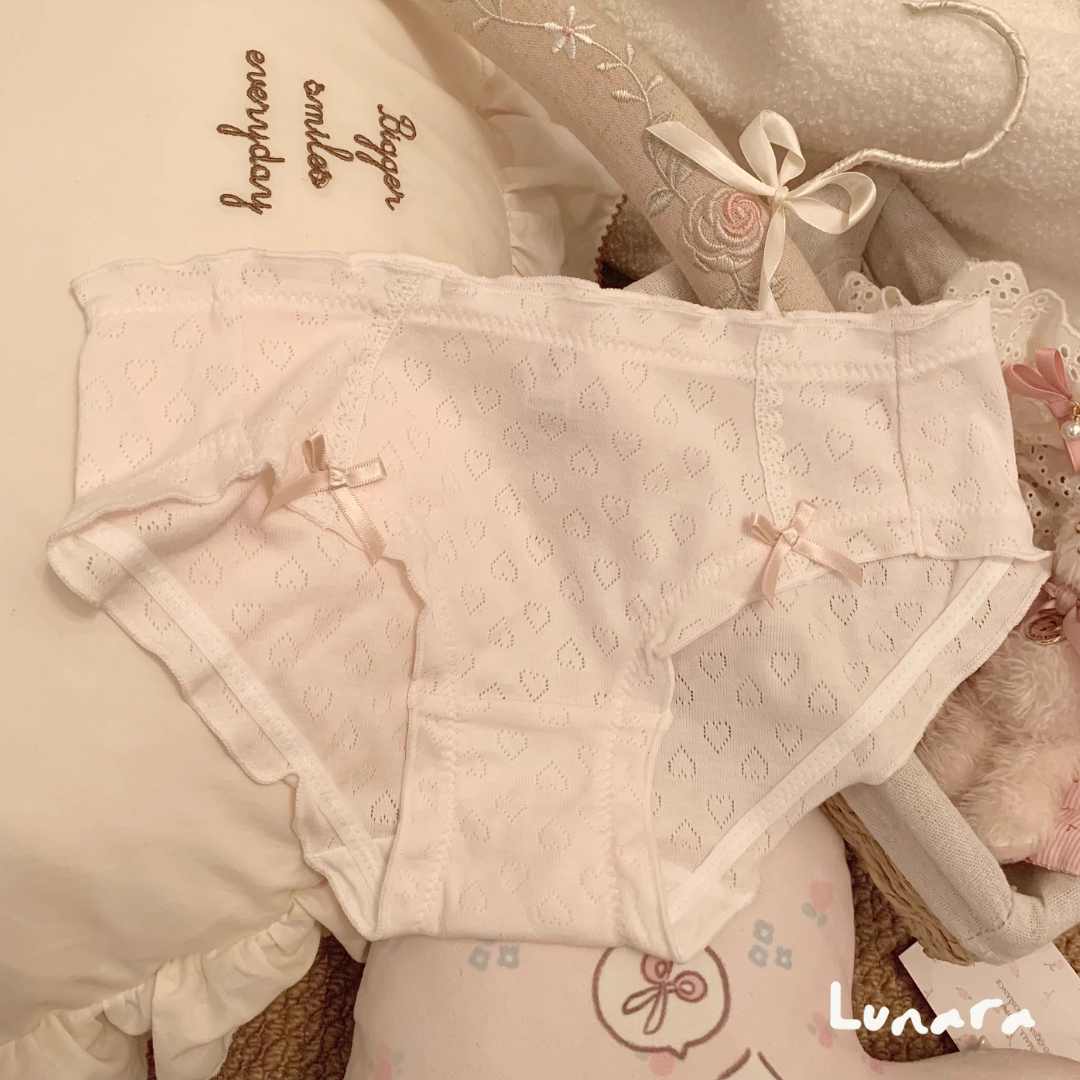Peach Puff – Soft Baby Cotton Lace Panties