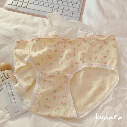 Tulip Bloom – Soft Baby Cotton Lace Panties