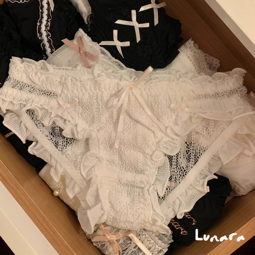 Black & Pink – Lolita Lace Panties