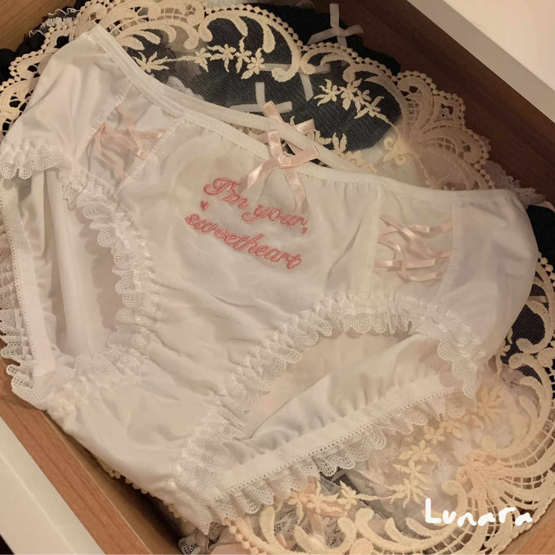 Black & Pink – Lolita Lace Panties