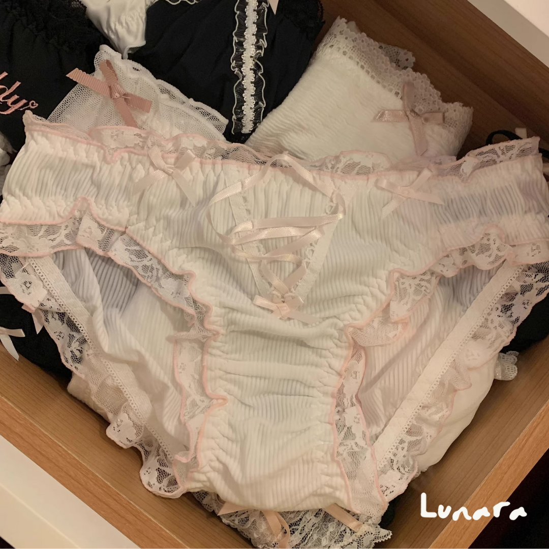 Black & Pink – Lolita Lace Panties